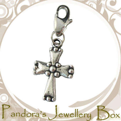 MAKE YOUR OWN UNIQUE CHARM BRACELET - Tibetan Silver LOBSTER CLASP Charm for Big Link Bracelet