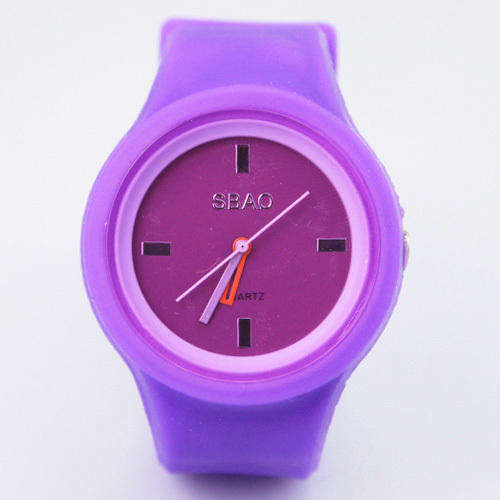 Jelly Unisex Silicone Band WristWatch