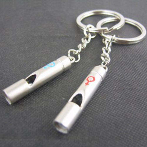 Stunning Lover's Keychain/Keyring - WHISTLES (for the flirty couple)