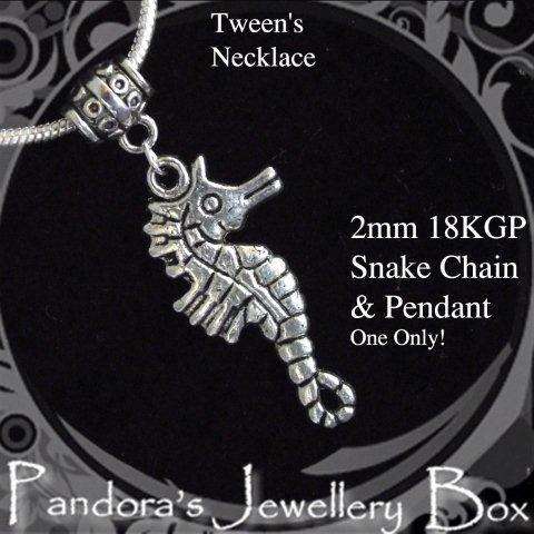 R1 - Unique Tween's FANCY PENDANT Tibetan Silver Necklace