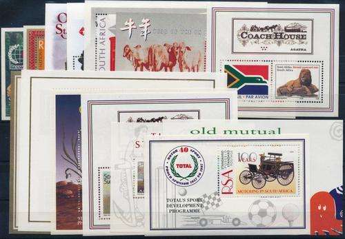 RSA MINIATURE SHEETS - VIEW BELOW - MANY SHEETS