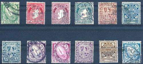 IRELAND - SG 71 - 82 (FINE USED) - 1922 - VIEW BELOW