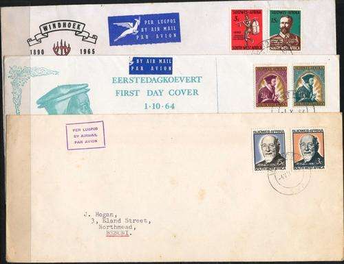 SWA - 3 EARLY FD COVERS - CAT VALUE = R 225.00 - COULD BE YOURS FOR R 20.00!!