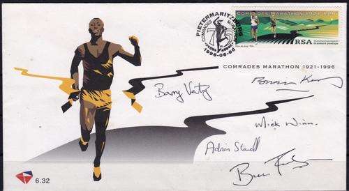 RSA COVER - UNIQUE - SIGNED BY MICK WINN & HIS CONRADES COMMITTEE & BRUCE FORDYCE!!