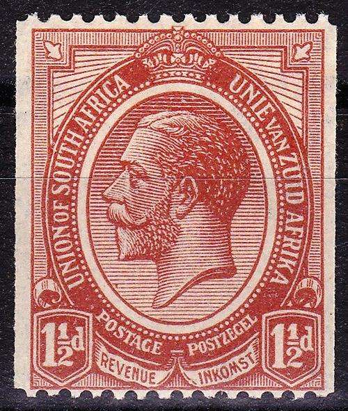 SA UNION - 1913 - KINGS HEADS - 1 1/2d COIL - UNMOUNTED MINT!! - CAT VAL = R 350.00!! - VIEW BELOW