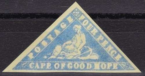COGH - TRIANGLES - UNMOUNTED MINT 4 PENNY WOODBLOCK - REALLY STUNNING - PLEASE READ BELOW
