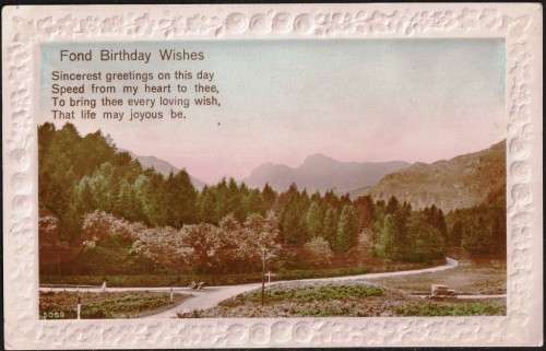 GB - 1929 - BEAUTIFUL - KGV - POSTCARD - VIEW BELOW - (X)