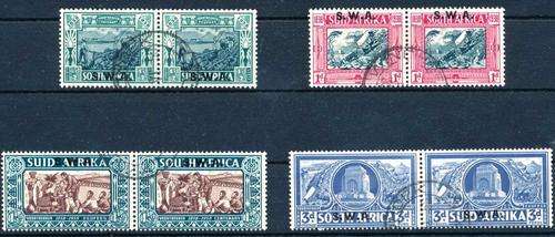 SWA - 1936 - SACC 132-135 SUPERB USED - CAT VALUE = R 850.00 SEE BELOW