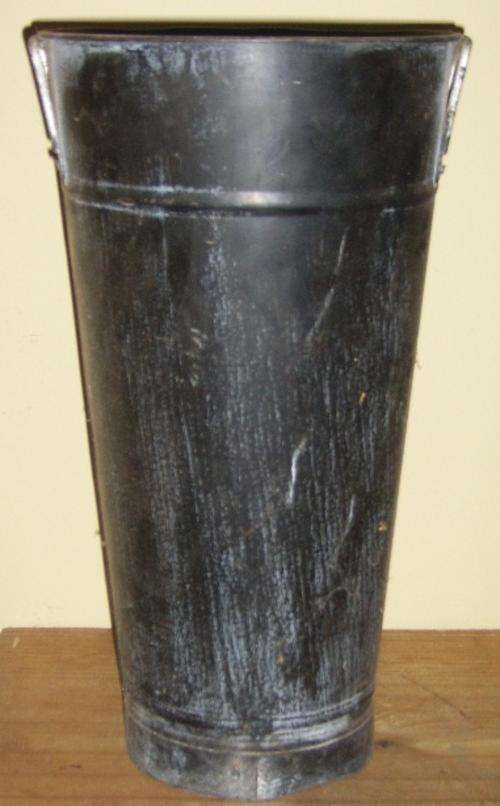 TALL ZINC POT