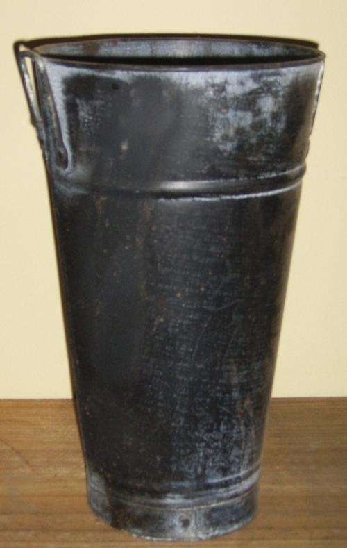 TALL ZINC POT