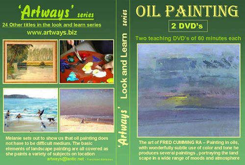 OIL PAINTING LESSONS: Landscapes & Seascapes (set of 2 dvd's) - ArtJoy999