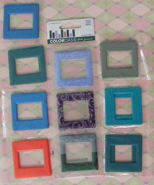 Scrapbooking Little Frames for tiny Photo Embellishments