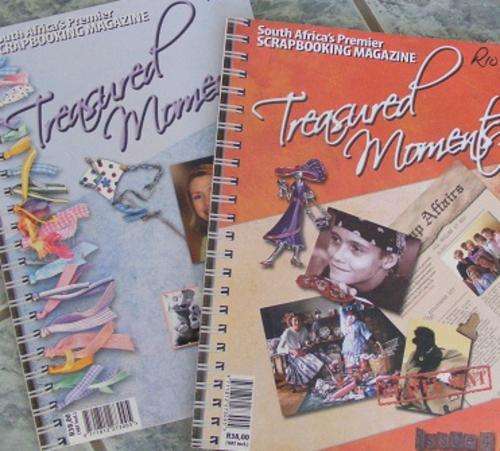 "Treasured Moments" Scrapbook Magazines 2 x - ScrapJoy999