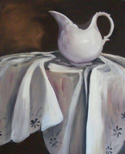 "Pure & Simple" Oil Painting by Joy Clark