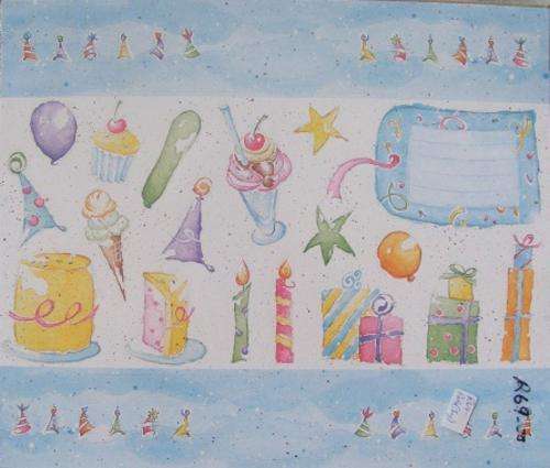 PARTY TIME Scrapbook Die-Cut "Done with One" - Creative Memories