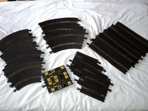 scalextric spare tracks-various