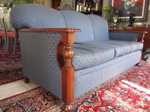 Couch - antique Oak wood