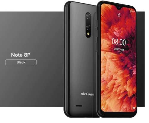 Ulefone Note 8P Android 10, 4G LTE, 2 sim card, Face ID, 55 inch