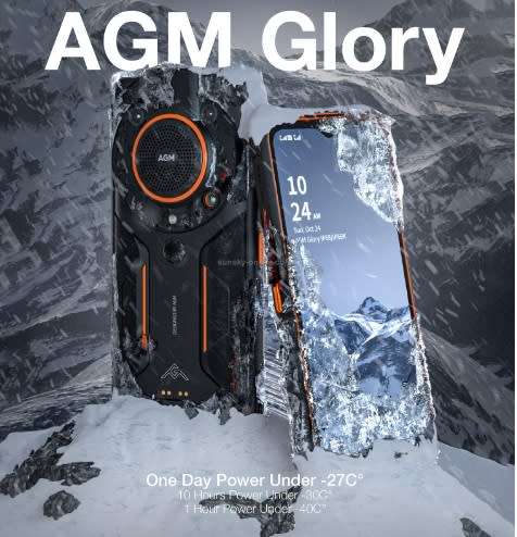 5G Phone, 1 Sim  (AGM Glory G1 SE US Version 5G Rugged Phone, 8GB+128GB)