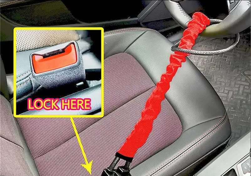 Universal Steering Wheel Lock