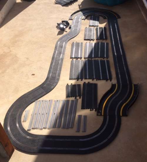 Scalextric Track Lay-out (Classic Track)