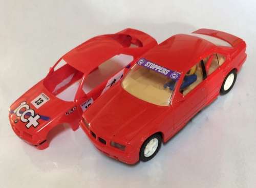 Scalextric BMW 318i with extra body