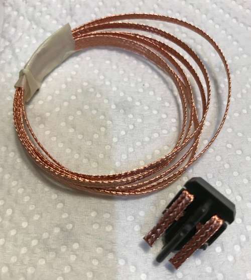 Scalextric 1 meter of HIGH QUALITY COPPER BRAID - braids for as little as R6-25 per car