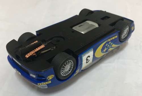 Scalexric Subaru WRC - no 3 Burns and Reid