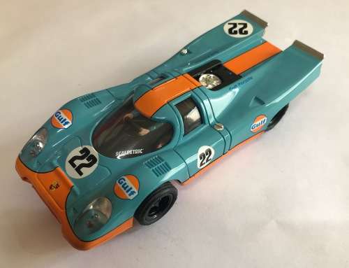 Scalextric Porsche 917 in GULF colours