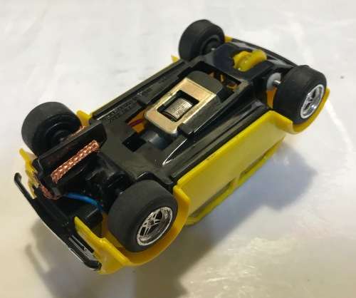 Scalextric Mini 1275 GT (Yellow) - Lot 1