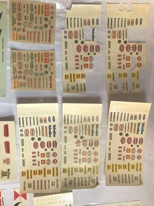 Scalextric Waterslide decals