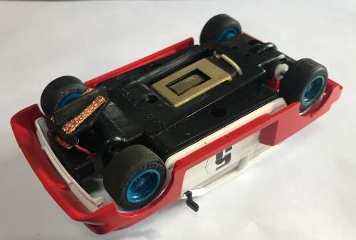 Scalextric MG Metro - red and white