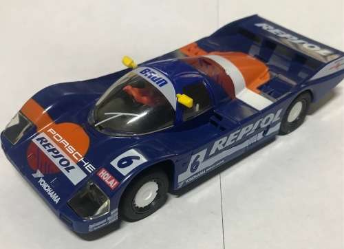 Scalextric Porsche 962 in rare REPSOL livery