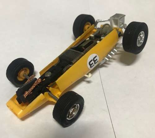 Scalextric Panther (Yellow) - TRY GETTING even the MOTOR for this price...