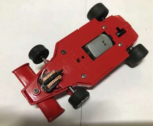 Scalextric Renault f1 (red)