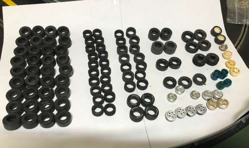 Scalextric tyres lot