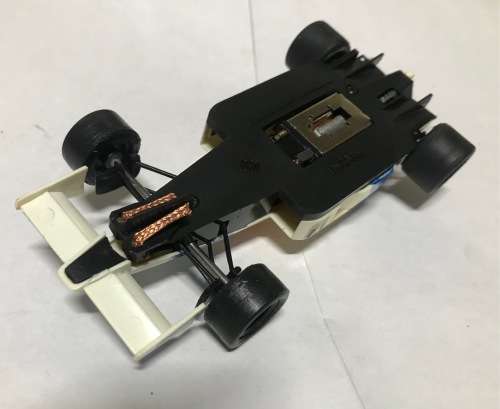 SCX McLaren MP4/4 in blue and white ONE RAND AUCTION