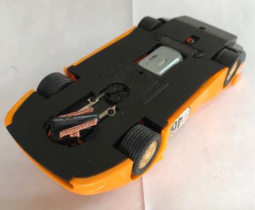 Scalextric Porsche 911 GT 1 in yellow