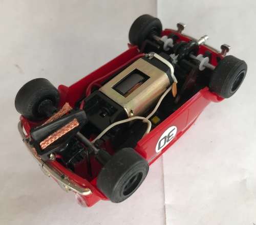 Scalextric Mini Cooper - Dark Red