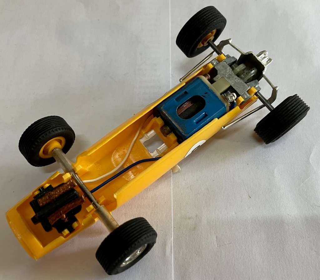 Scalextric McLaren M4A - aka TScalextric Team Car - Yellow