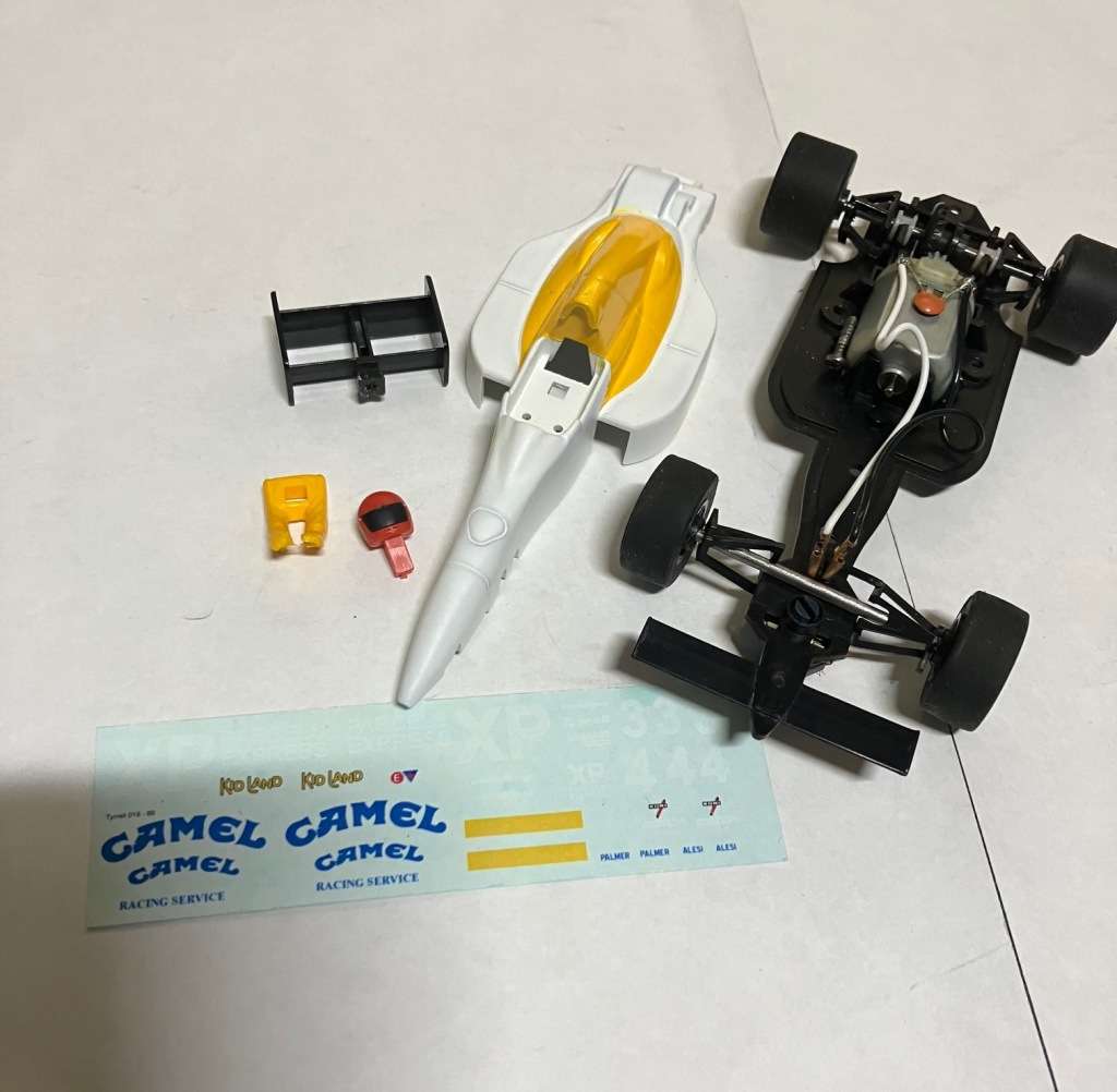 Scalextric Tyrrell 019 - CAMEL livery - PROJECT