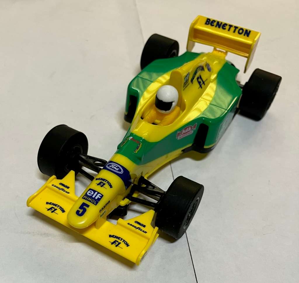 ScalextricBenetton F1 - Yellow - no 5 Michael Schumacher