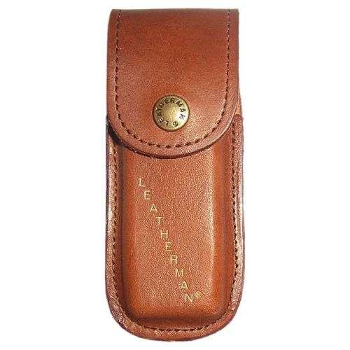 Leatherman 4" Leather Pouch - Brown