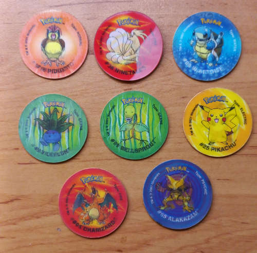 Pokemon 3d Tazos