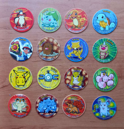 Pokemon Tazos (1st series)