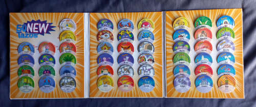 Complete Pokemon Tazos 2 Album and Tazos
