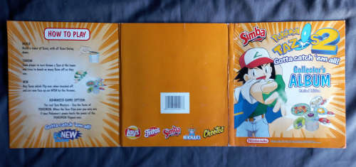 Complete Pokemon Tazos 2 Album and Tazos