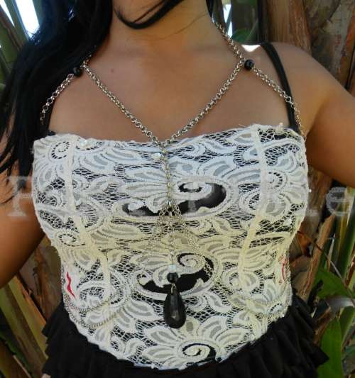 gothic queen body chain