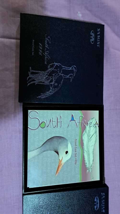 1996 SA PROOF SETS ×2