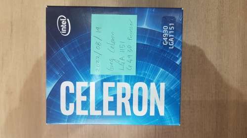 Intel Celeron G4930 3,2GHz 2 Core 2 Thread Processor, 8th gen or 300 series (LGA1151 socket)